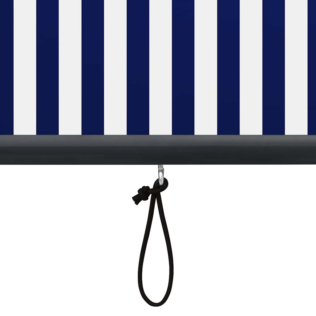 Outdoor blind 140x250 cm Blue and White
