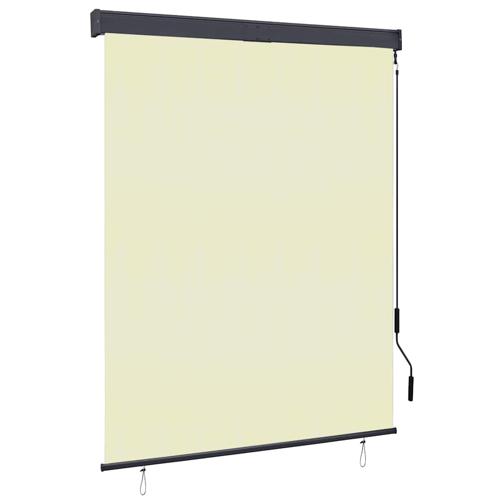 Außenrollo 140x250 cm Creme