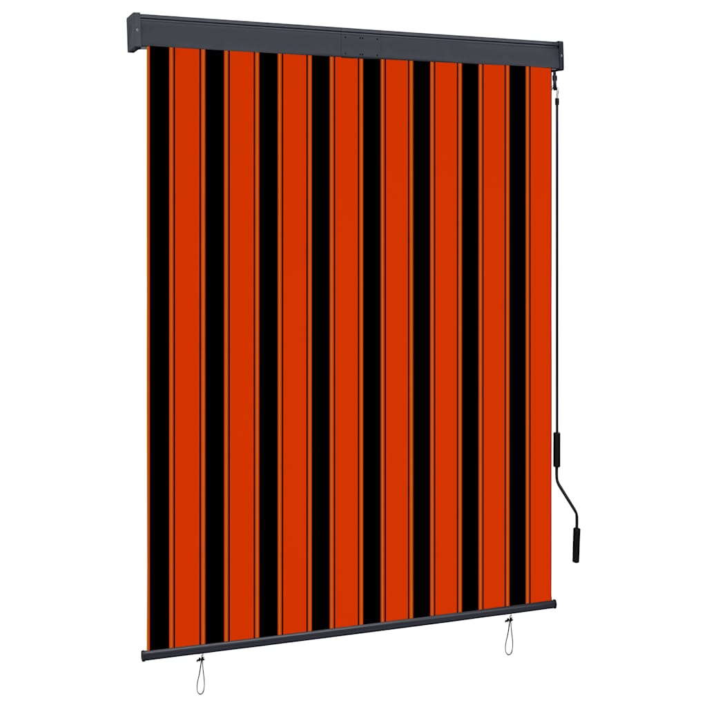 External blind 140x250 cm Orange and Brown
