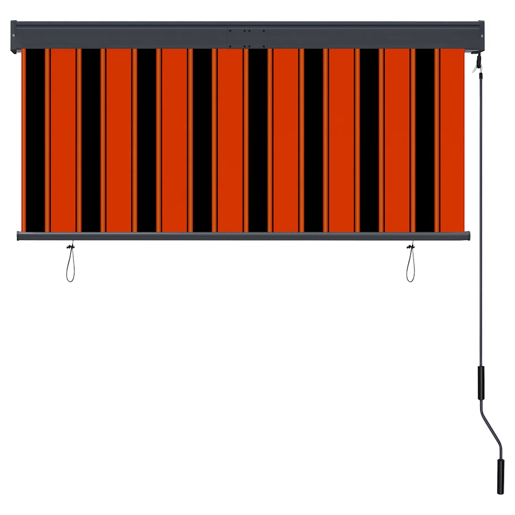 External blind 140x250 cm Orange and Brown