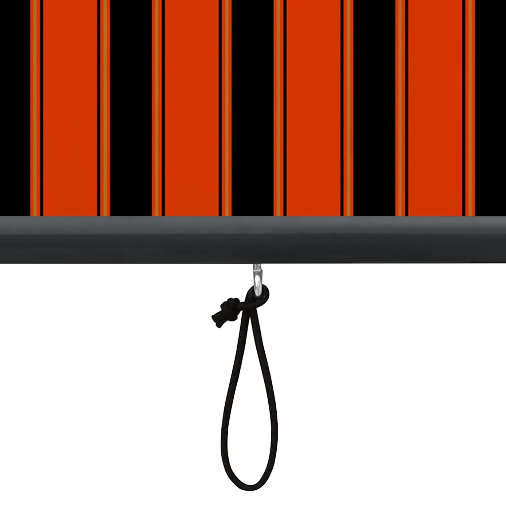 External blind 140x250 cm Orange and Brown