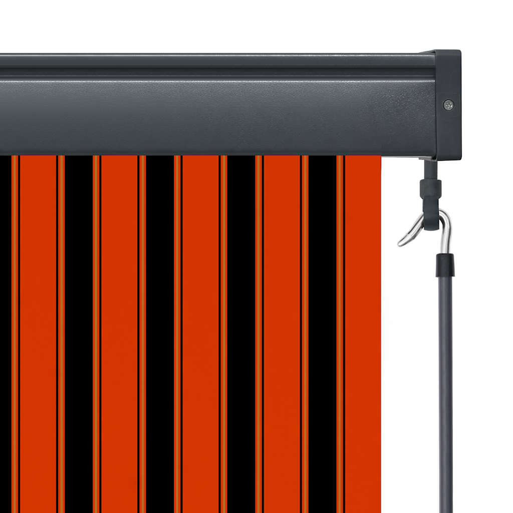 External blind 140x250 cm Orange and Brown