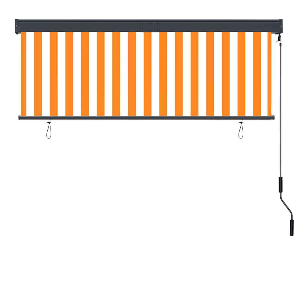 Outdoor blind 160x250 cm White and Orange