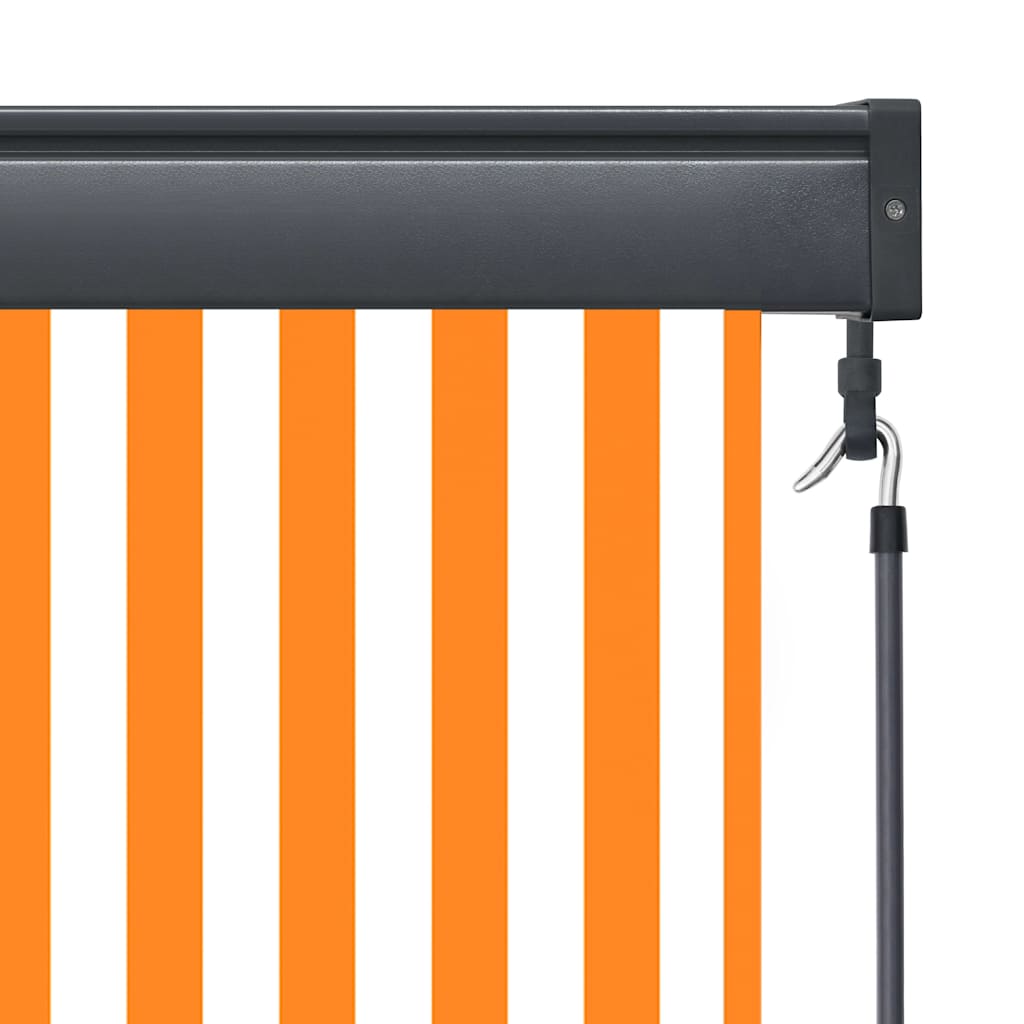 Outdoor blind 160x250 cm White and Orange