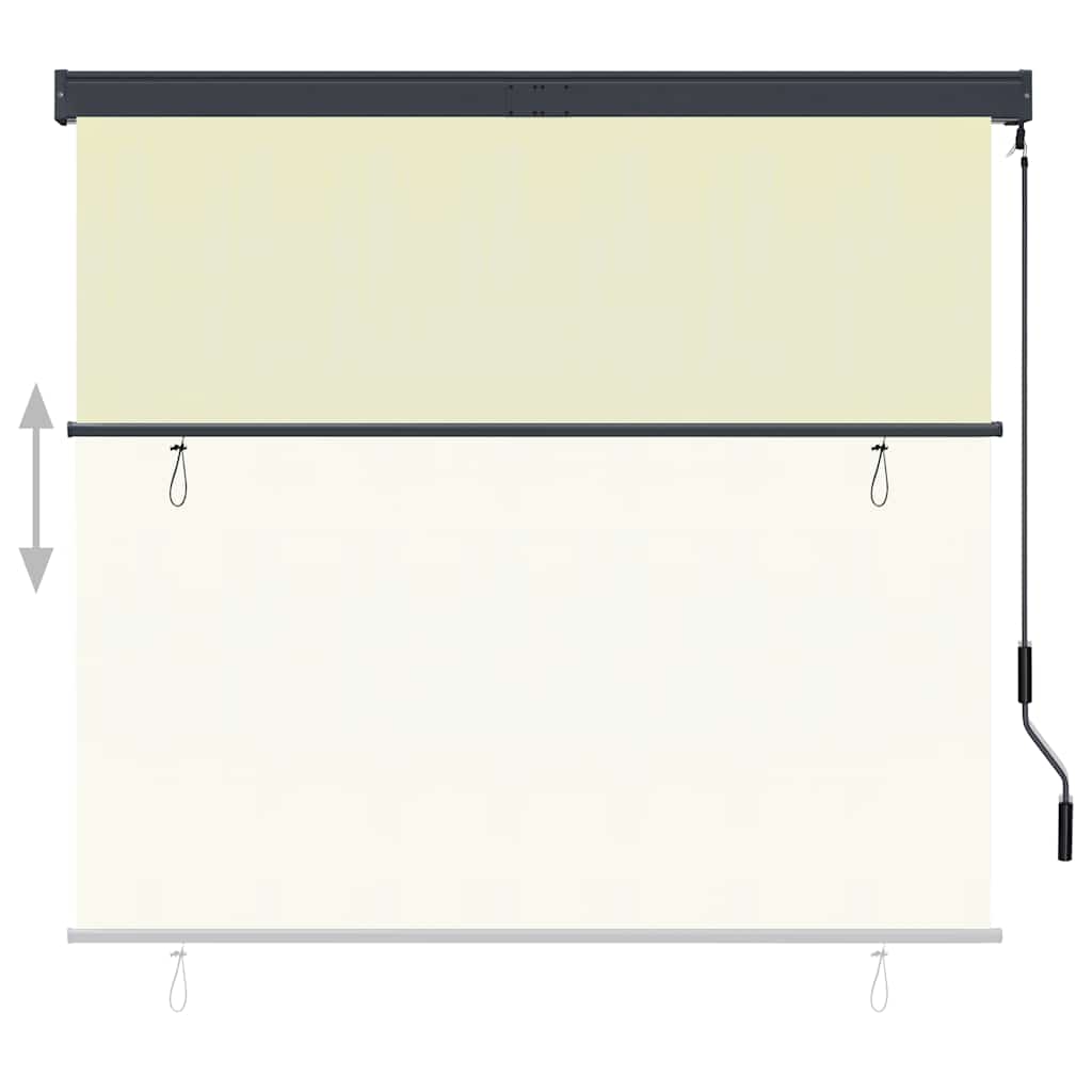 Store extérieur 160x250 cm Crème