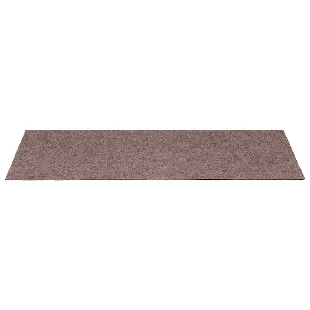 Stufenmatten Selbstklebend 15 Stk. 65x21x4 cm Creme Rechteckiger Rand