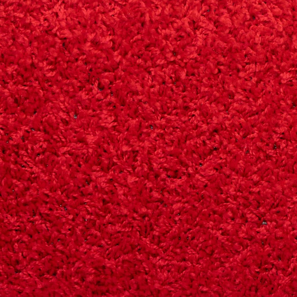 Stair Mats 15 pcs. 65x21x4 cm Red Rectangular Edge