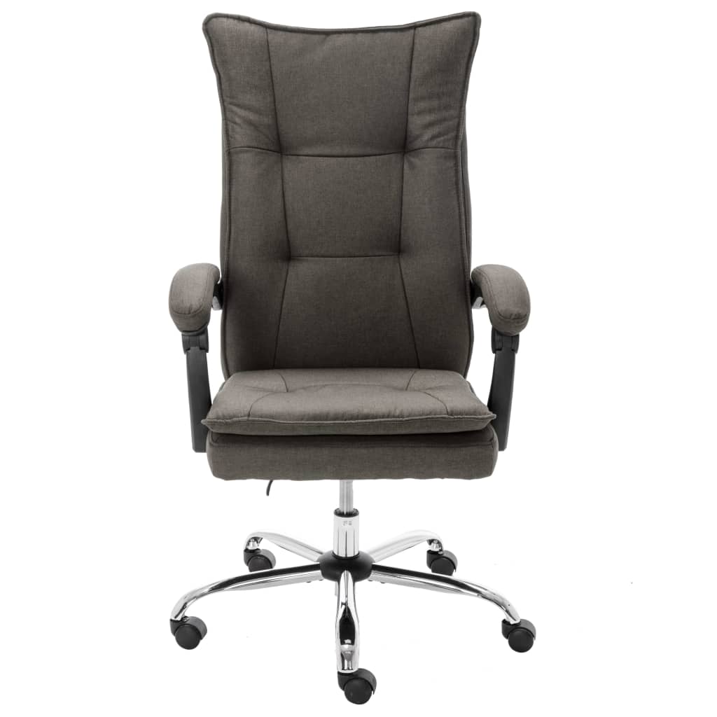Office Chair Grey Fabric