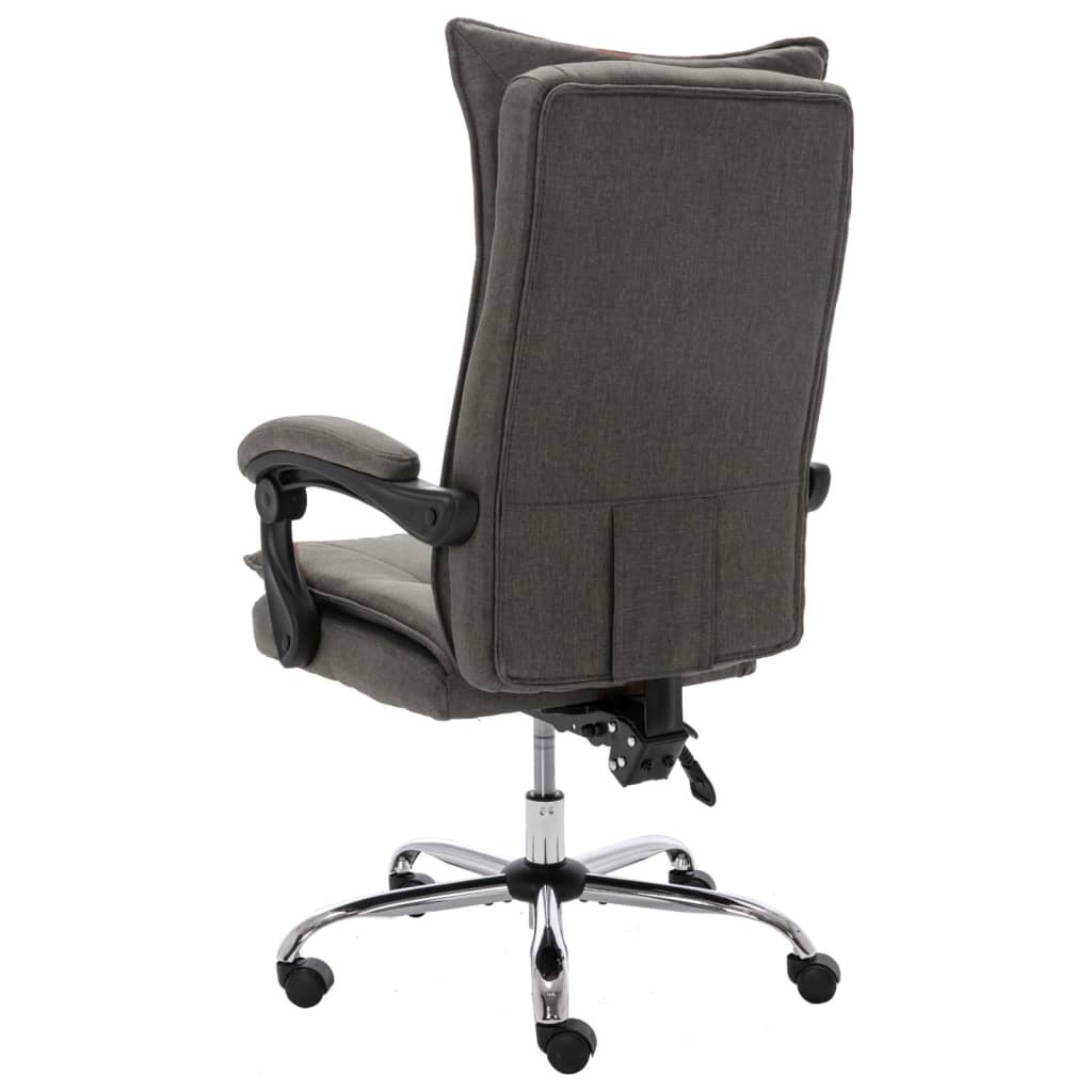 Office Chair Grey Fabric