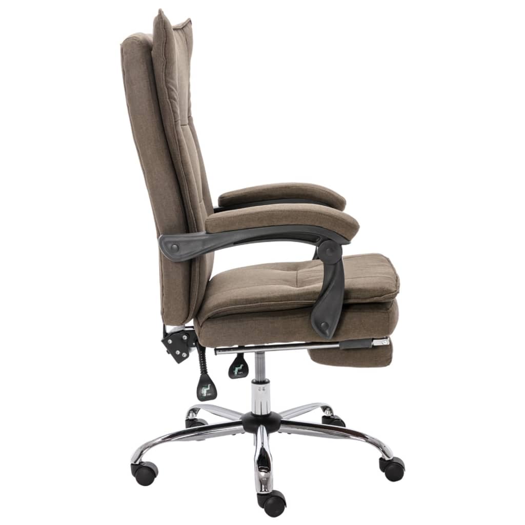 Office Chair Taupe Fabric