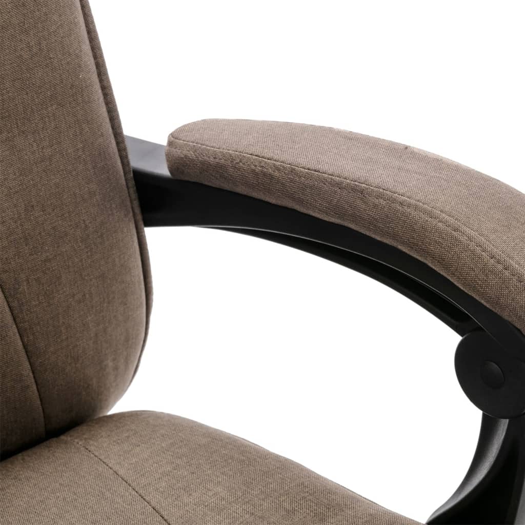 Office Chair Taupe Fabric