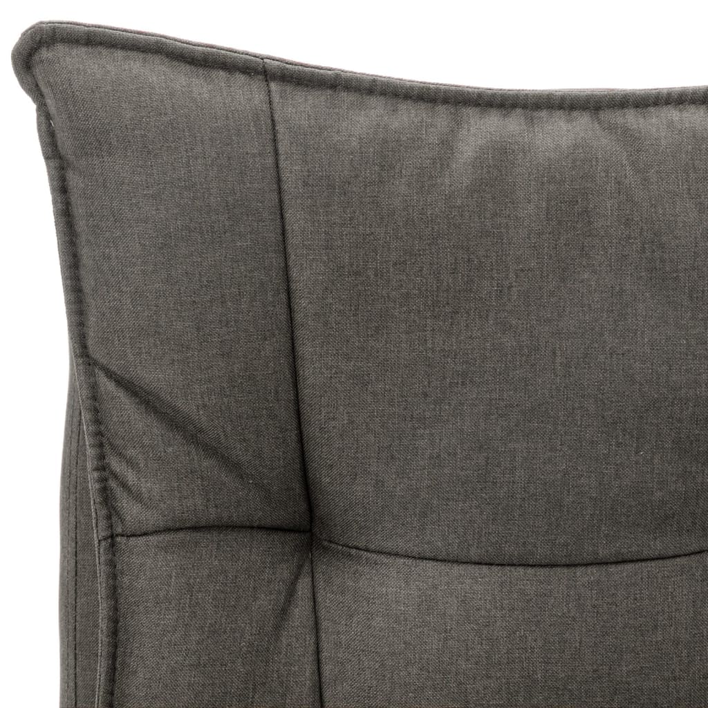 Massage Office Chair Grey Fabric