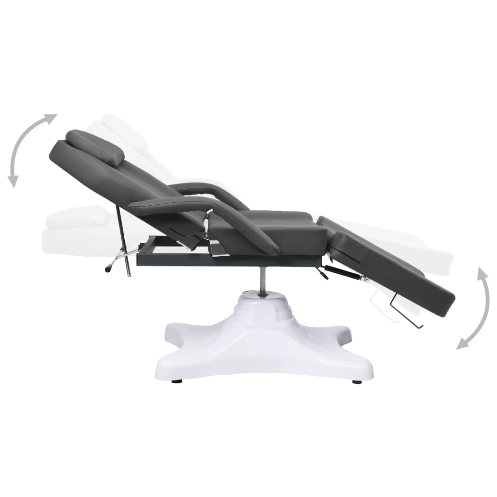 Massage Table Gray 180x62x(86.5-118) cm