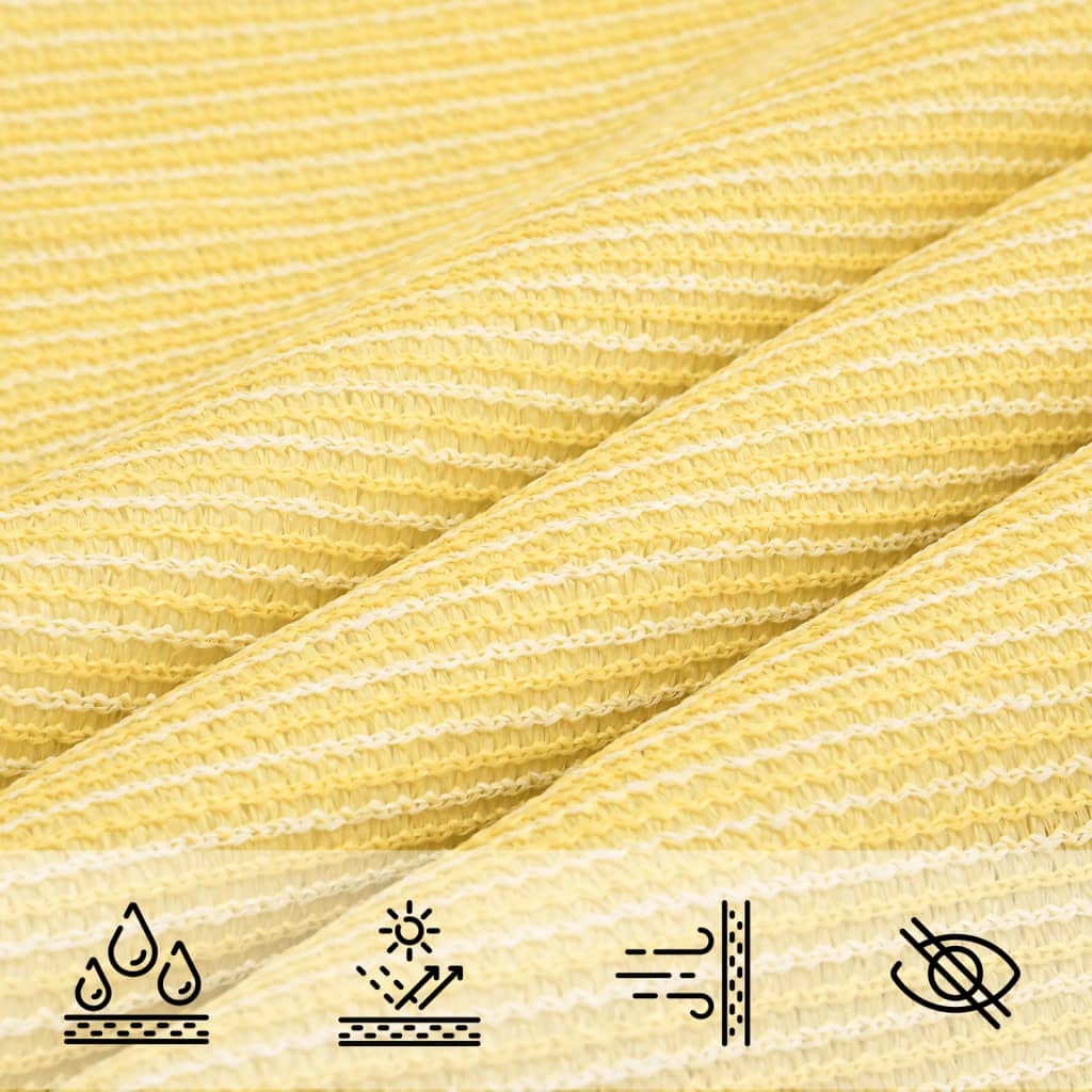 Sonnensegel 160 g/m² Beige 4,5x4,5 m HDPE