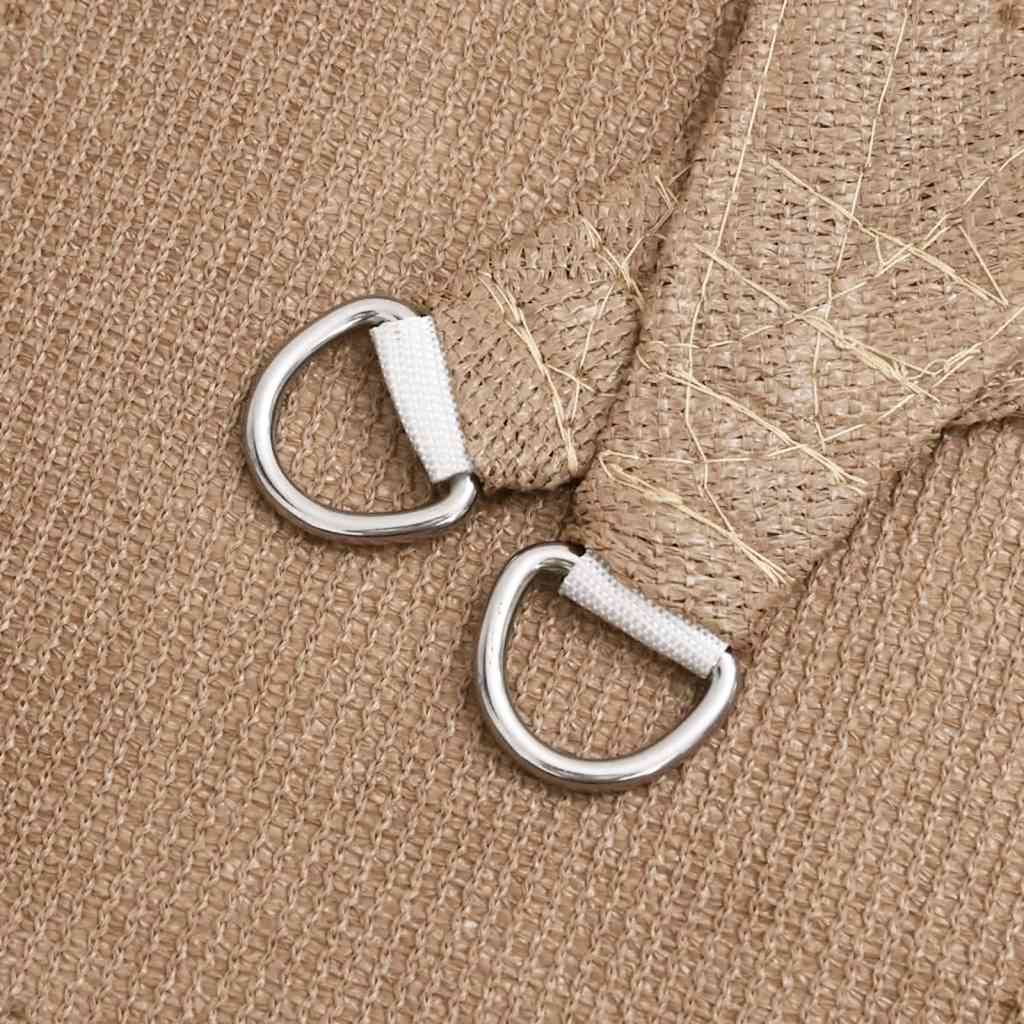 Sonnensegel 160 g/m² Taupe 2,5x3 m HDPE