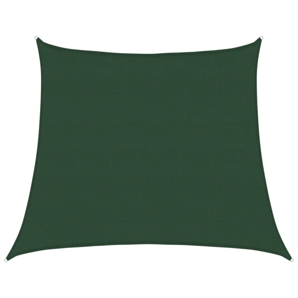 Sonnensegel 160 g/m² Dunkelgrün 4/5x4 m HDPE