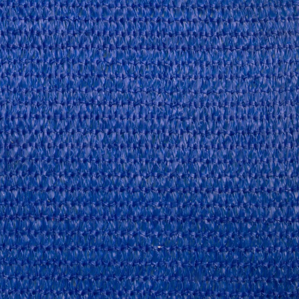 Sonnensegel 160 g/m² Rechteckig Blau 3x4 m HDPE