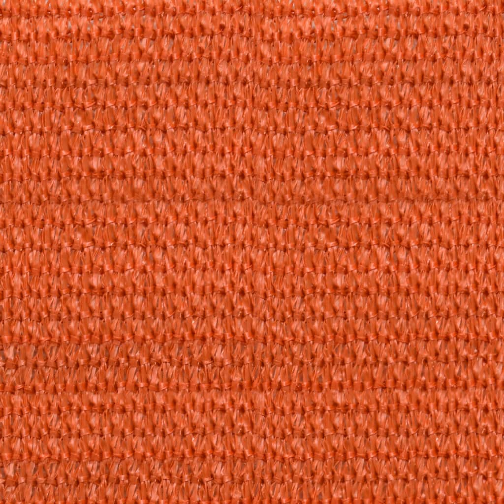 Sonnensegel 160 g/m² Orange 2,5x5 m HDPE
