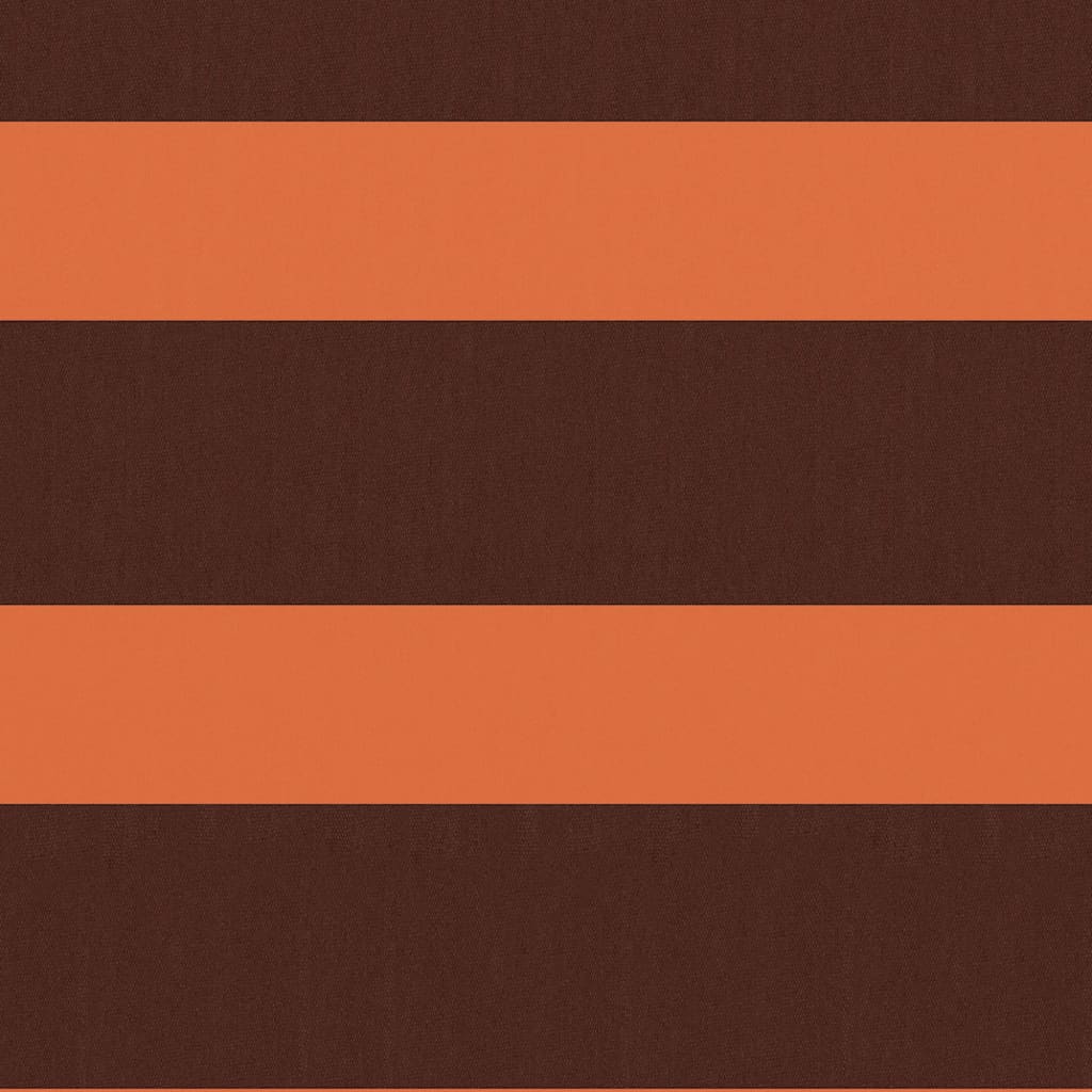 Balkon-Sichtschutz Orange und Braun 120x300 cm Oxford-Gewebe
