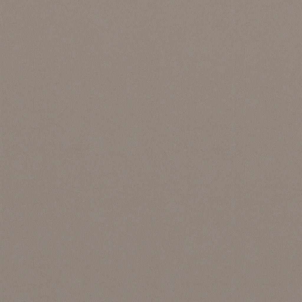 Balkon-Sichtschutz Taupe 75x600 cm Oxford-Gewebe