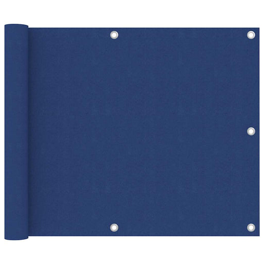 Balkon-Sichtschutz Blau 75x400 cm Oxford-Gewebe