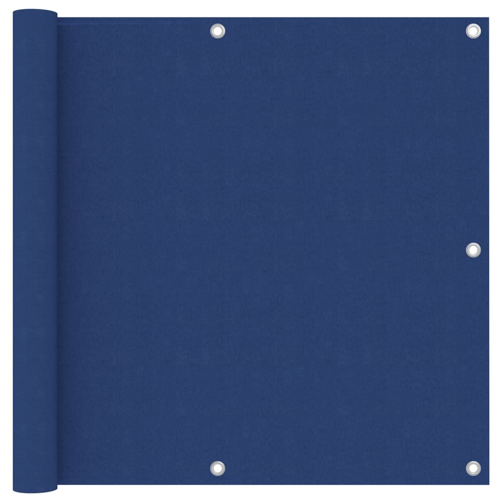 Balkon-Sichtschutz Blau 90x400 cm Oxford-Gewebe