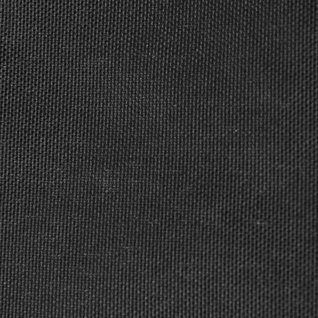 Sonnensegel Oxford-Gewebe Dreieckig 5x6x6 m Anthrazit