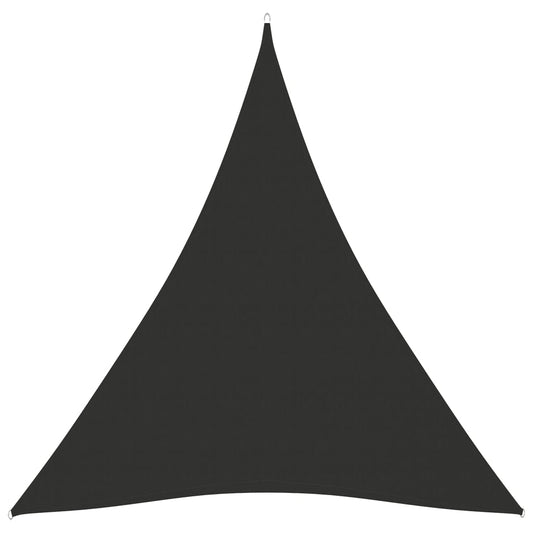 Sonnensegel Oxford-Gewebe Dreieckig 5x6x6 m Anthrazit