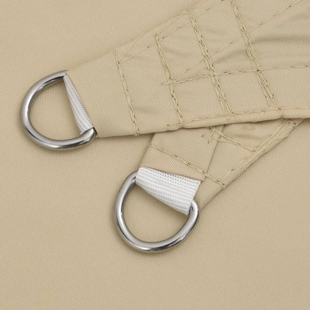 Sonnensegel Oxford-Gewebe Dreieckig 3x4x5 m Beige