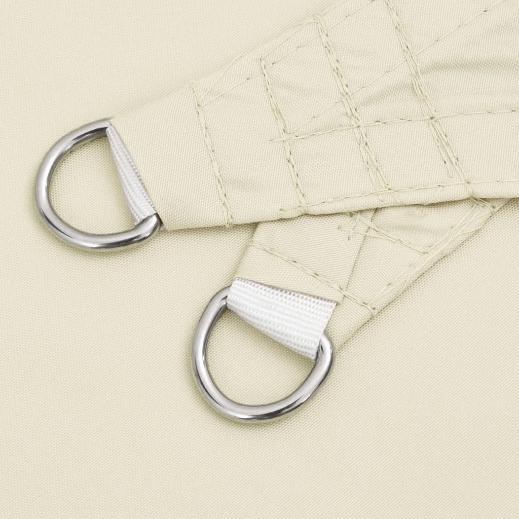 Sonnensegel Oxford-Gewebe Rechteckig 2,5x3 m Creme