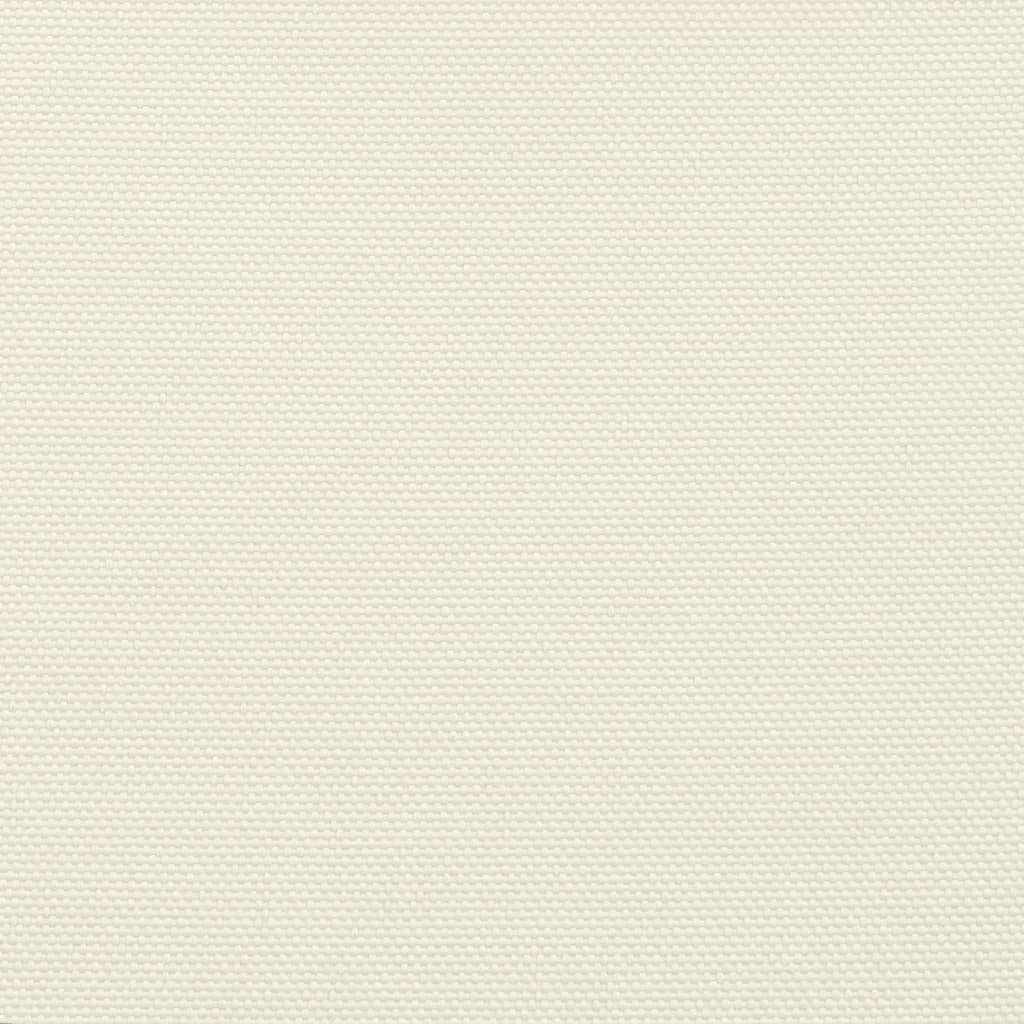 Sonnensegel Oxford-Gewebe Dreieckig 4x5x6,4 m Creme