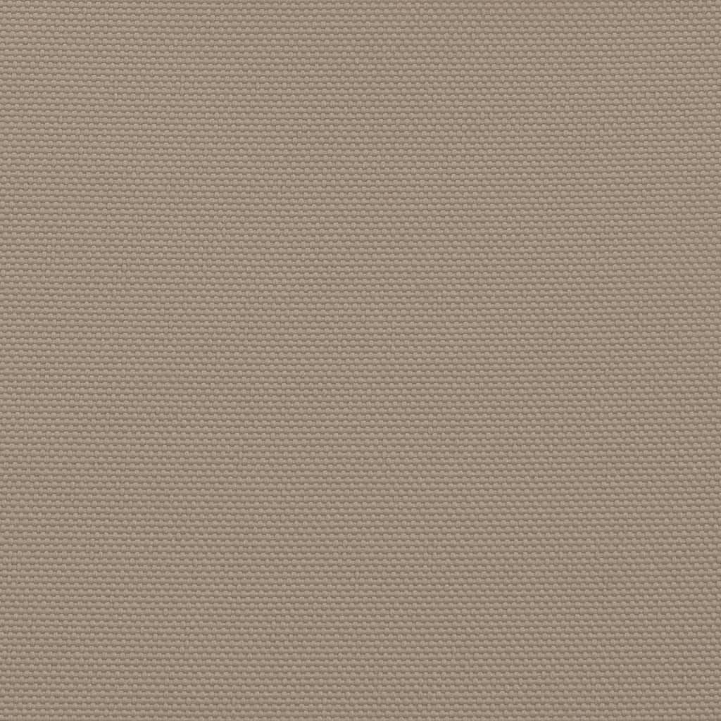Sonnensegel Oxford-Gewebe Rechteckig 5x8 m Taupe