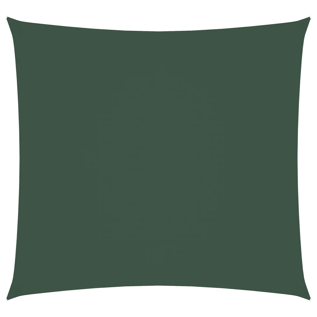 Sonnensegel Oxford-Gewebe Quadratisch 2x2 m Dunkelgrün