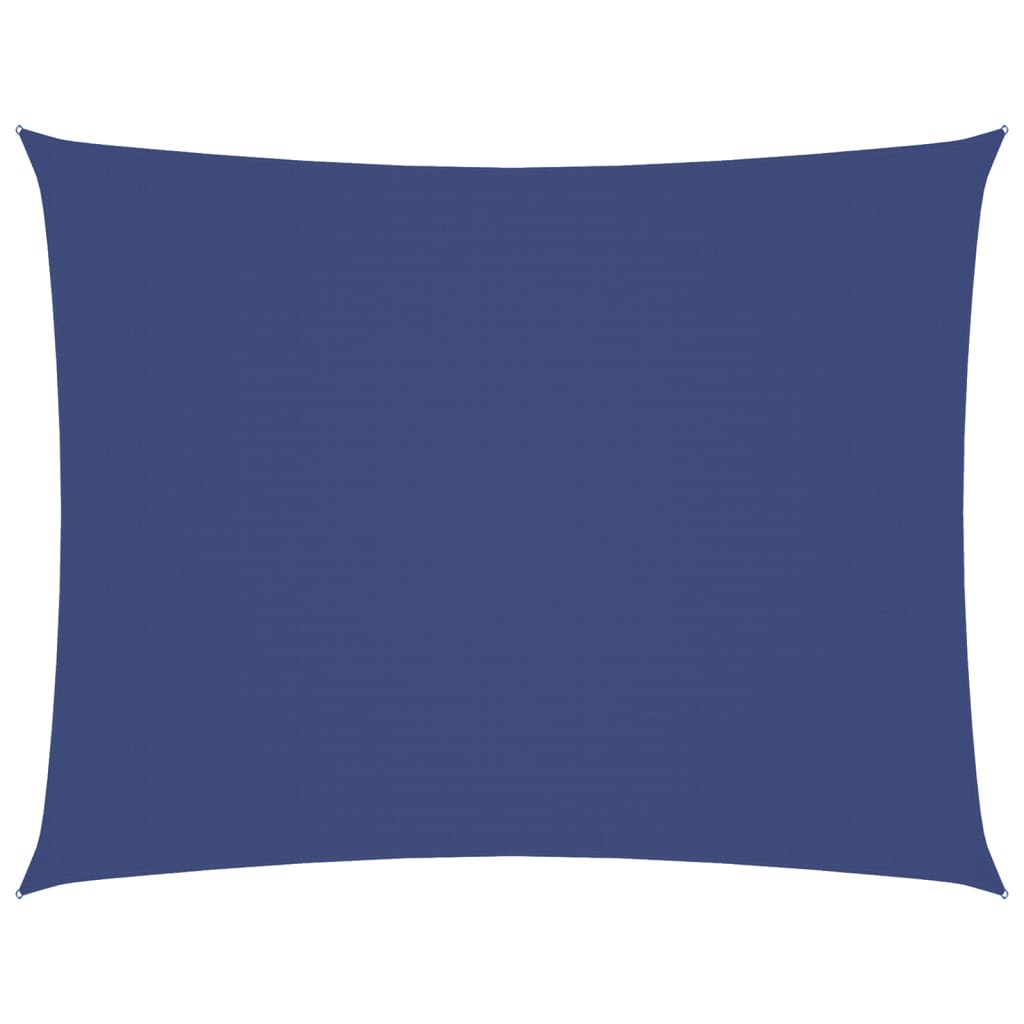 Sonnensegel Oxford-Gewebe Rechteckig 4x5 m Blau