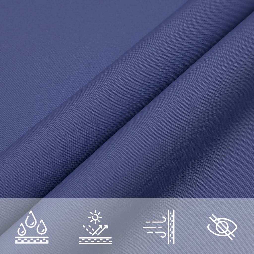 Sonnensegel Oxford-Gewebe Dreieckig 5x5x5 m Blau