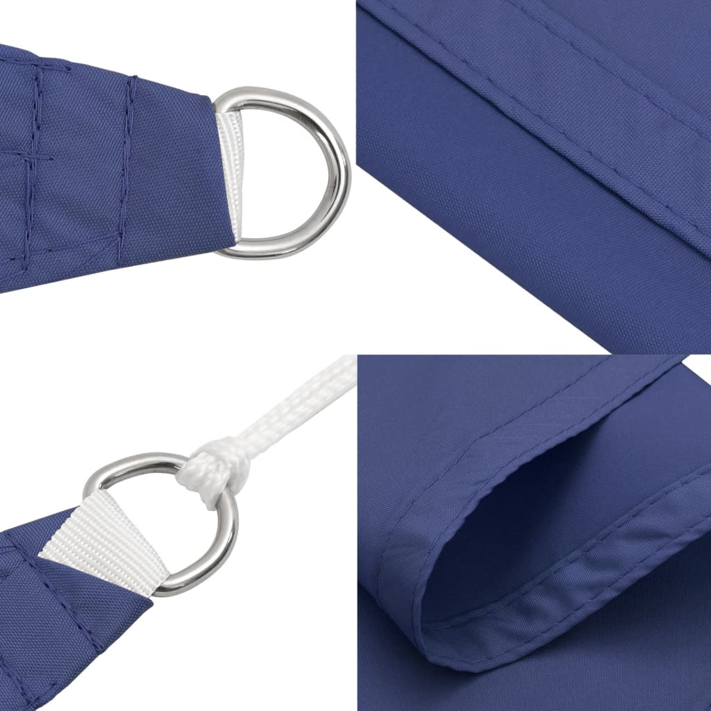 Sonnensegel Oxford-Gewebe Dreieckig 5x7x7 m Blau