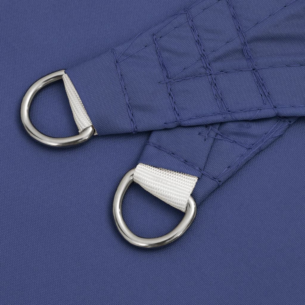 Sonnensegel Oxford-Gewebe Dreieckig 4x5x6,4 m Blau