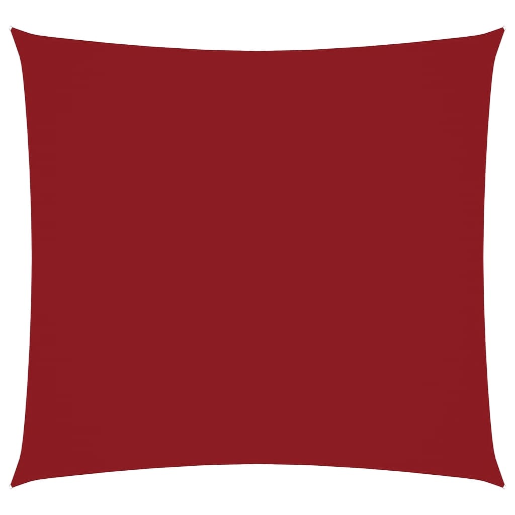 Sonnensegel Oxford-Gewebe Quadratisch 2x2 m Rot