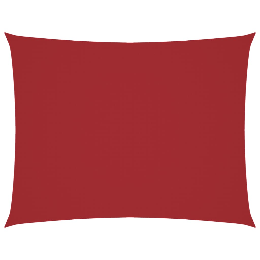Sonnensegel Oxford-Gewebe Rechteckig 2,5x4 m Rot
