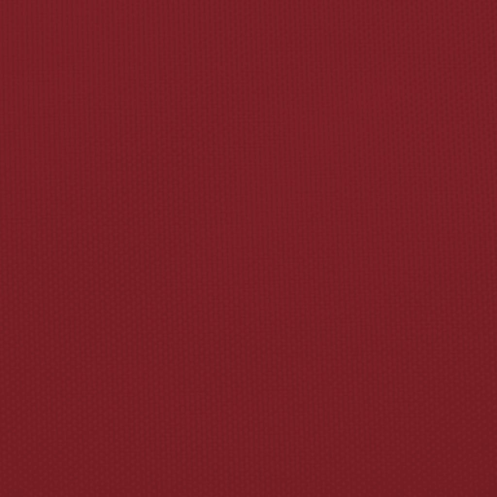 Sonnensegel Oxford-Gewebe Rechteckig 4x5 m Rot