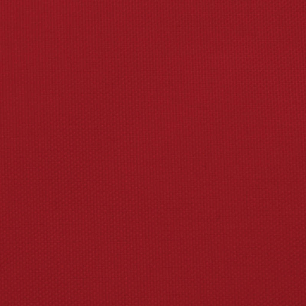 Sonnensegel Oxford-Gewebe Rechteckig 4x6 m Rot