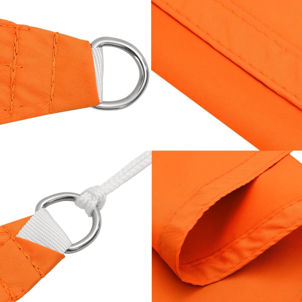Sonnensegel Oxford-Gewebe Quadratisch 4,5x4,5 m Orange