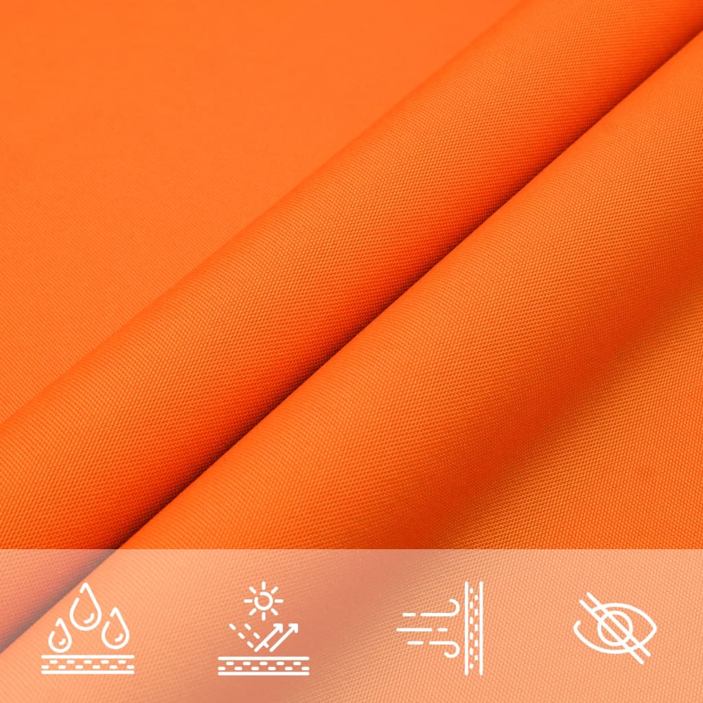 Sonnensegel Oxford-Gewebe Rechteckig 2x4 m Orange