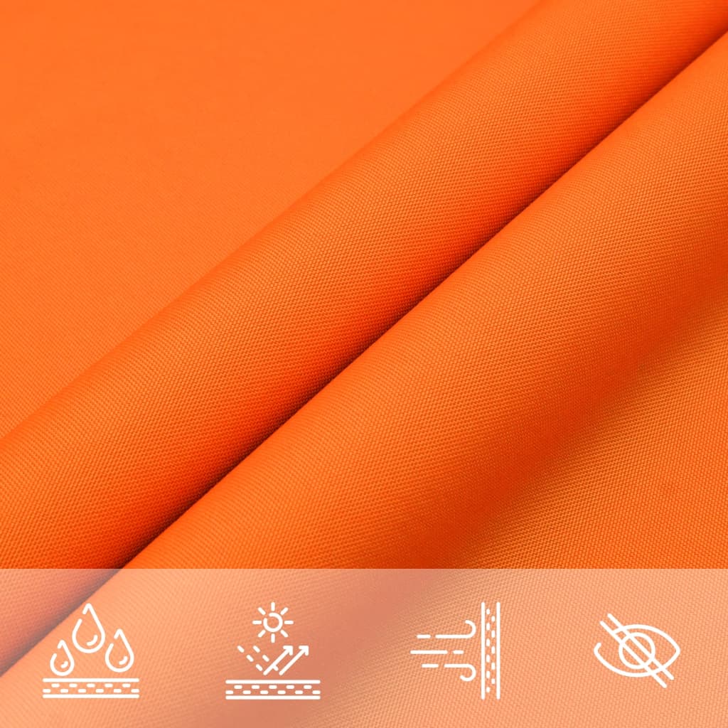 Sonnensegel Oxford-Gewebe Rechteckig 3,5x5 m Orange