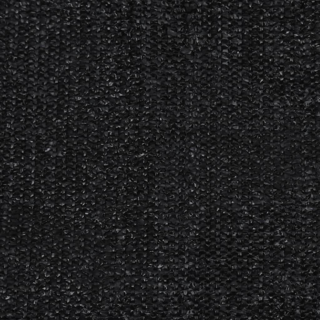 Außenrollo 350x140 cm Schwarz