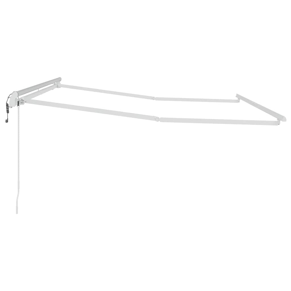 Markisenrahmen Weiß 300 x 250 cm Aluminium