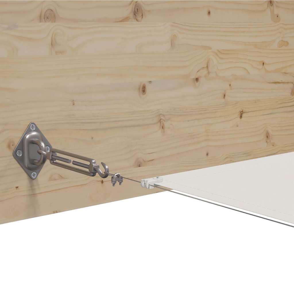 Senkrechtmarkise Weiß 100x1000 cm Oxford-Gewebe