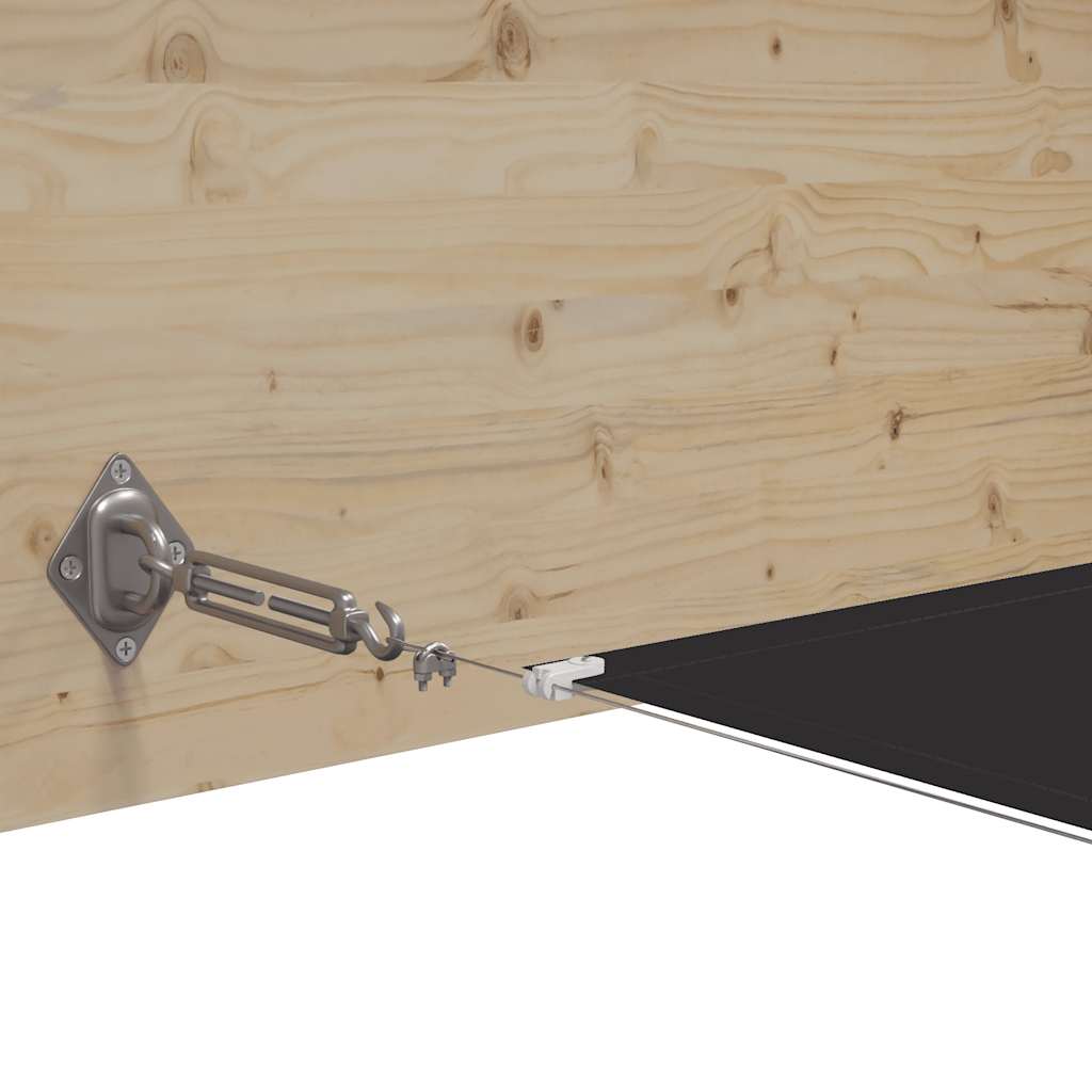 Senkrechtmarkise Anthrazit 100x1200 cm Oxford-Gewebe