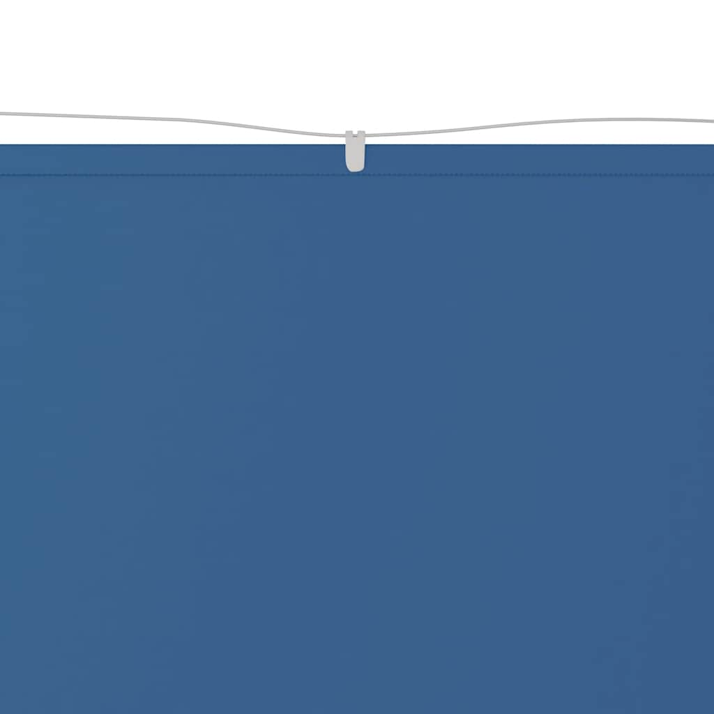 Senkrechtmarkise Blau 60x1000 cm Oxford-Gewebe