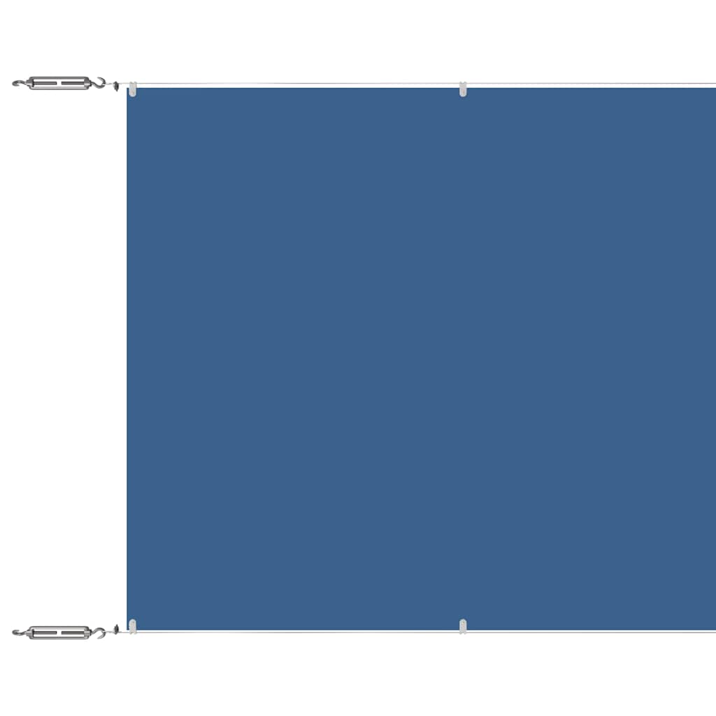 Senkrechtmarkise Blau 100x600 cm Oxford-Gewebe